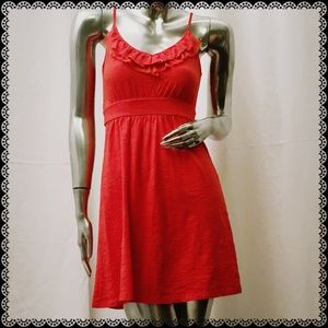 BANANA REPUBLIC Bright Red Dress Size PXXS